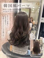 アピッシュ ギンザ(apish ginza)&nbsp;浅子小百合/毎朝楽になる韓国風パーマ