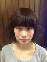 フェリシータ 緑地公園店(felicita)&nbsp;外ハネを活かした甘辛マッシュのグラマラスウェービーボブ♪