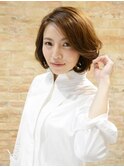 【EARTH聖蹟桜ヶ丘】フェミニン大人ボブ