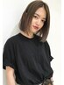 【気になる部分に】デザインカット＋ポイント縮毛矯正　￥12500→￥9750