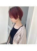 前髪長めなクールショート!
