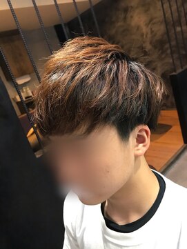 モウ(mow) Style No.17 ツーブロック×ラウンドマッシュ