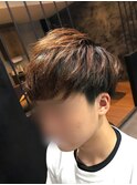 Style No.17 ツーブロック×ラウンドマッシュ