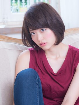 オーブ ヘアー アムール 学芸大学店(AUBE HAIR amour) フレンチシック☆ナチュラルボブスタイル