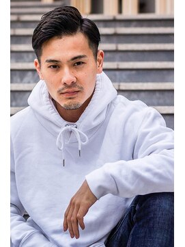 トルネード(TORNADO) ツーブロックスウェットかき上げフェードA1-15-3