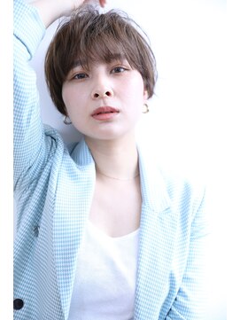 ノンダメージサロン ステラバイボヌール(Stella by Bonheur) stylist大山）クールショート◎アッシュベージュ