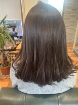 ルッカランス 王子店(Lucca Lance)&nbsp;1月　ミディアムロング　グレージュ　ルッカランスRIE