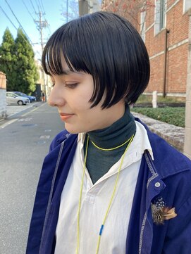 ラムネ ショートみたいなショートbob。