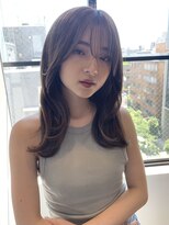 オリンテ バイ レシッド 表参道(orente by rcid)&nbsp;韓国顔周りくびレイヤーワンカール×シアーミルクティーアッシュ