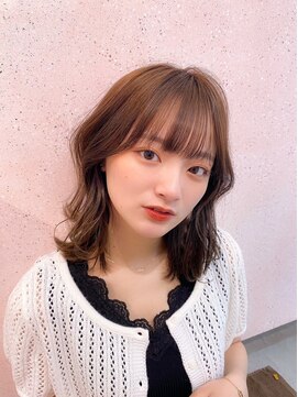 ルームバイシー 新宿(Loom. by Sea) 韓国ヘア/ワンホンヘア/チョコレートブラウン/ブラウンカラー