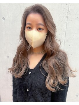 グロウバイニューヨークニューヨーク(Grow by NYNY) 【打越】ロング×ホワイトベージュ