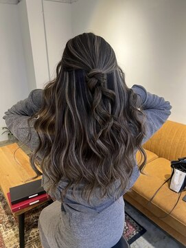 メリー オオサカ(Merly Osaka) 大人気！艶ブラウン ハイライト_ash brown_