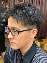 ヘアークリエイ トポライトウィロー 烏丸(Hair Create Polite willow) 20代30代40代メンズツーブロック刈り上げビジカジオシャレ感
