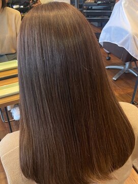 シェール(cher) 艶髪ストレート/ナチュラルブラウン【cher西宮北口:MAYA】