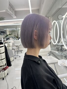 ガガ 心斎橋(GAGA) イメチェン◎ペールベージュ大人ガーリーハッシュカット