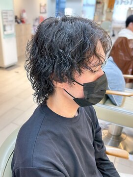 テトラ バイ ネオリーブ 横浜西口店(tetra by neolive) メンズウルフツイストスパイラルパーマ☆横浜