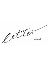 レターバイノベル(letter by novel) letter men's styl