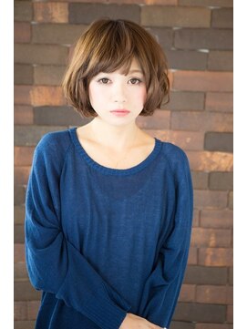 アリシアヘアー(ARISHIA hair) 【ARISHIA hair 那珂】丸みショート くせ毛風 ナチュラルボブ ♪