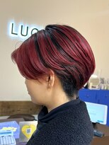 ラック 津田沼(LUCK)&nbsp;切りっぱなしボブ/エアリーロング/美髪/ピンクブラウン/津田沼