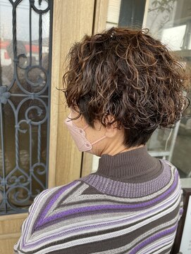 チョコレート(chocolate) ショートパーマ