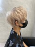 【色持ちツヤUP☆☆】カット+ケアブリーチトリプルカラー ￥30900⇒￥20980