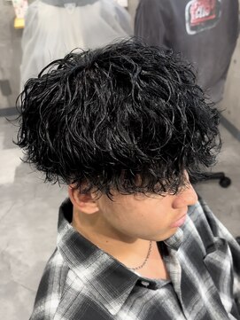 ビカムメンズヘアー 栄店(become men's hair) 人気スタイル/王道波巻きマッシュ