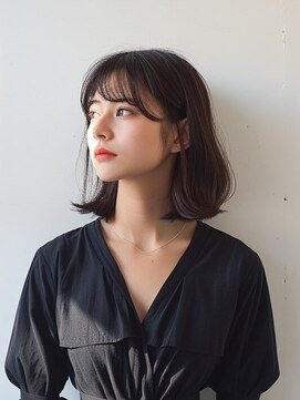 エダ 鎌倉(edA.) 小顔ボブ/髪質改善/白髪ぼかし/30代/40代