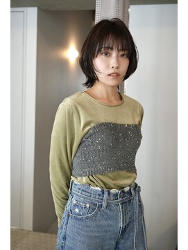 シセイ 青山(SHISEI) 顔周りレイヤー/レイヤーボブ/ウルフボブ