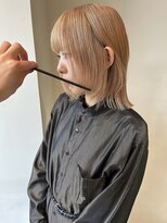 イル(ill)&nbsp;ハイトーン ベージュ ウルフ レイヤー