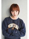 小顔/ネビージュ/ボブルフ/黒髪/ワンレン/田町芝浦