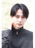 マッシュも楽しめる！2wayセンターパート！