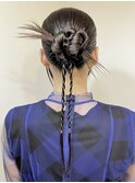 【Lilly渋谷】#ヘアセット#ヘアアレンジ#編み込み#カチモリ