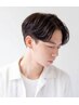 メンズカット・ダメージレスカラー・眉カット・スタイリング＋MB 