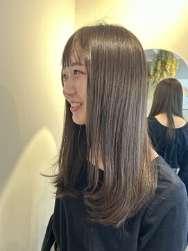 ファンファンバイルー 岐阜(fan fun by Rooo) オリーブカラーナチュラルレイヤー