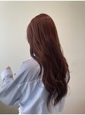 【ブリーチなしダブルカラー】20代30代/愛され/チェリーレッド