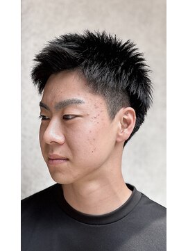 バーバーショップテト(barber shop tete) スパイキーアップバング