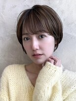 アフロート ルヴア(AFLOAT RUVUA)&nbsp;40代50代に人気の似合わせ丸みショートボブ　新宿