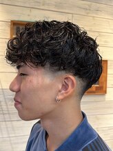 ルドローブラントオオサカ(LUDLOW BLUNT Osaka) 【LUDLOW BLUNT】スペインカール 人気のメンズパーマ