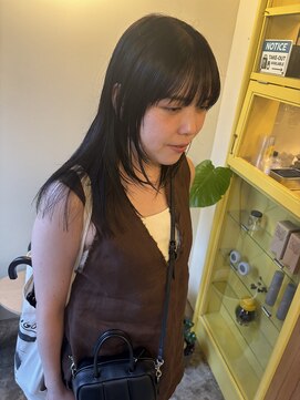 ヒントステーション(HINTSTATION) 〈浅草 半個室〉ナチュラルレイヤー/シアーブラック