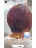 アース 菊名店(HAIR&MAKE EARTH)&nbsp;ピンクショートボブ