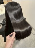 髪質改善艶髪ストレートショートボブミディアムロング