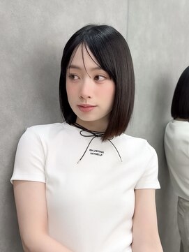 ロンドリゼル 札幌(Lond RiseL) ◯ オリーブグレー/韓国/レイヤーカット/髪質改善/縮毛矯正/札幌