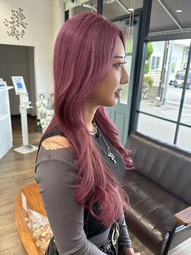 ヴィヴィ(VIVIE) ケアブリーチダブルカラーピンクアッシュラベンダーグレージュ