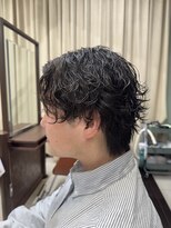 ウィーブ 成田店(Weve)&nbsp;MEN’S HAIR/サーフカール/刈り上げセンターパート/成田