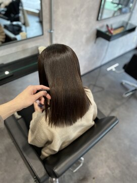 ジュネス 相模大野(JEUNESSE) 髪質改善縮毛矯正/乾かしただけでまとまる