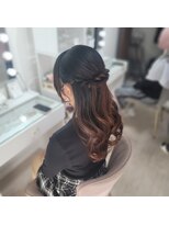 ルノンルージュ(Renon Rouge)&nbsp;ハーフアップ