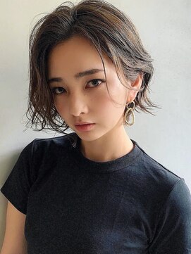 LIAH【リア】【3月上旬NEW OPEN(予定)】 【LIAH】ハンサムショート×ラフカール/髪質改善/白髪ぼかし