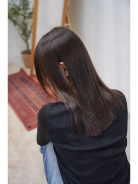 アリー 原宿 表参道(ALLY) ALLY濱田 髪質改善×ブリーチなしグレージュカラー