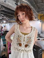スイ(SUiii) ボブパーマ/オレンジカラー【札幌/大通り】