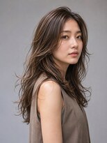 トリニティ(trinity) ブリーチなしカラー ココアベージュ レイヤーカット
